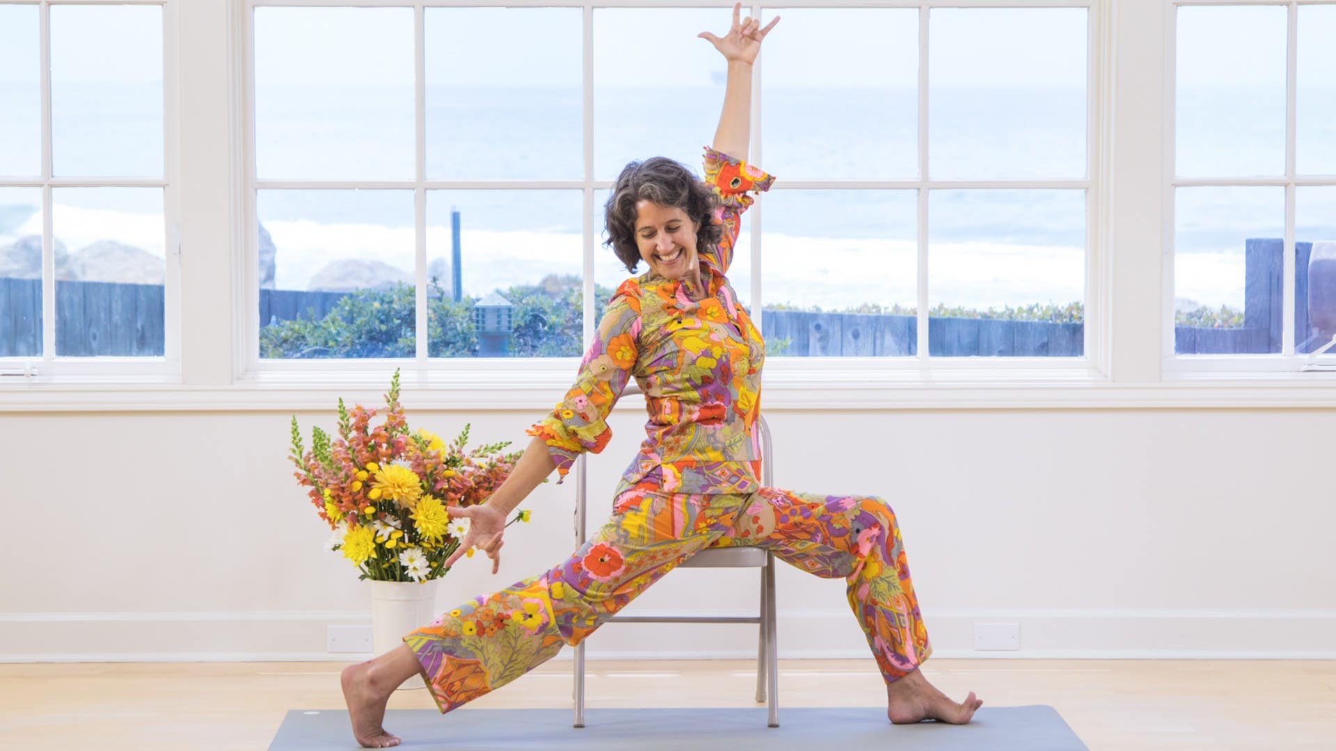 27 Chair Sun Salutations