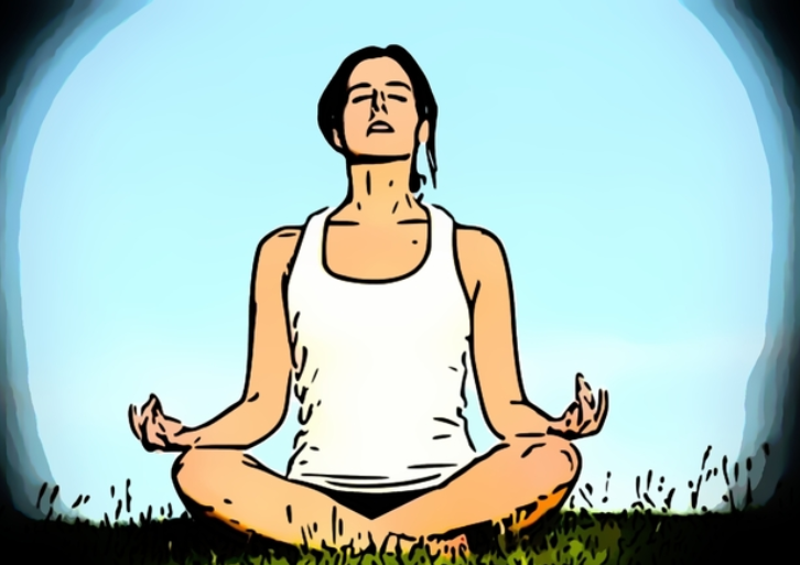 Ujjayi Pranayama (Victorious Breathing)-Yoga Poses For High Blood Pressure Patients 