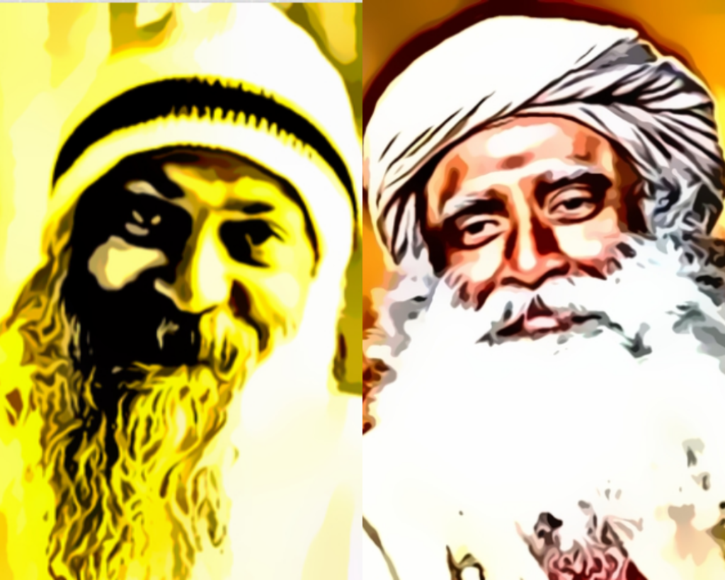 Sadhguru and Osho Rajneesh - Sadhguru and his Bigotry Critics - An Amazing Contemporary Survey