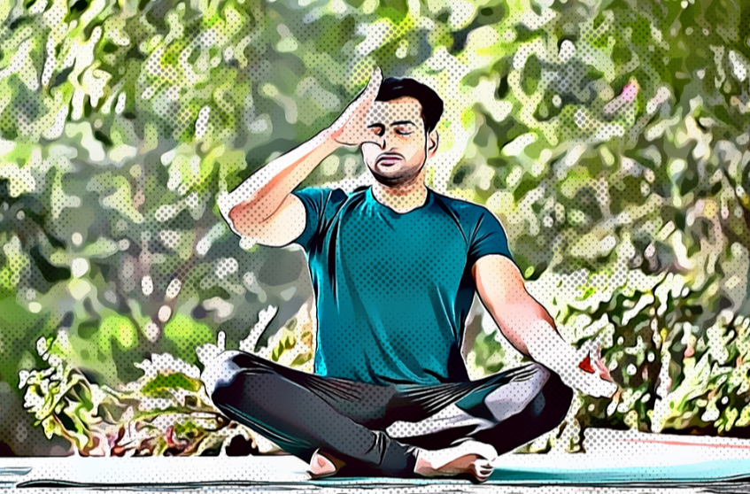 Pranayama yoga for improving mental and physical stamina