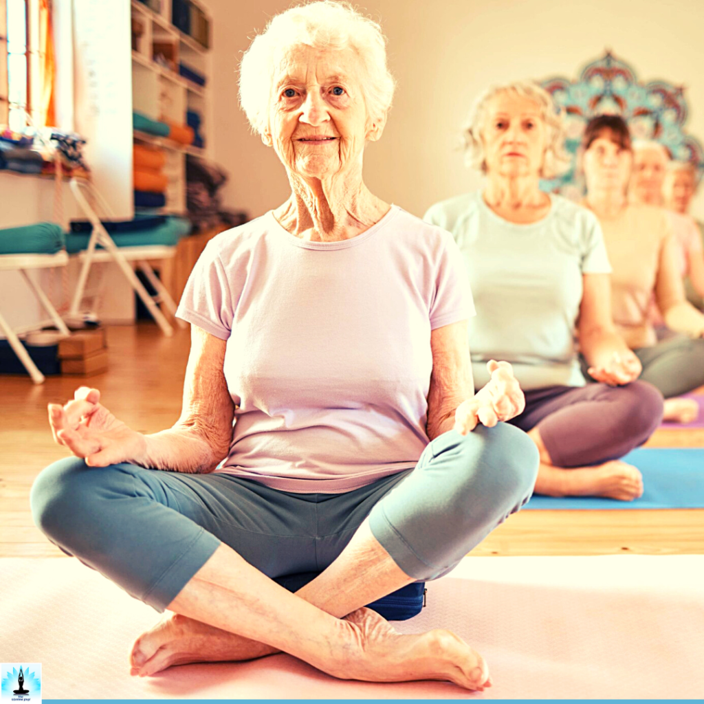how does yoga help with aging