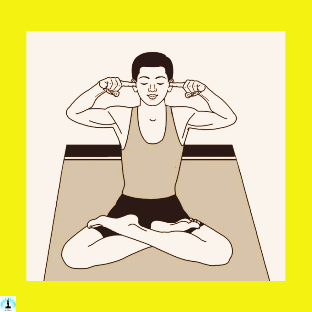 step-by-step instructions to perform bhramari pranayama