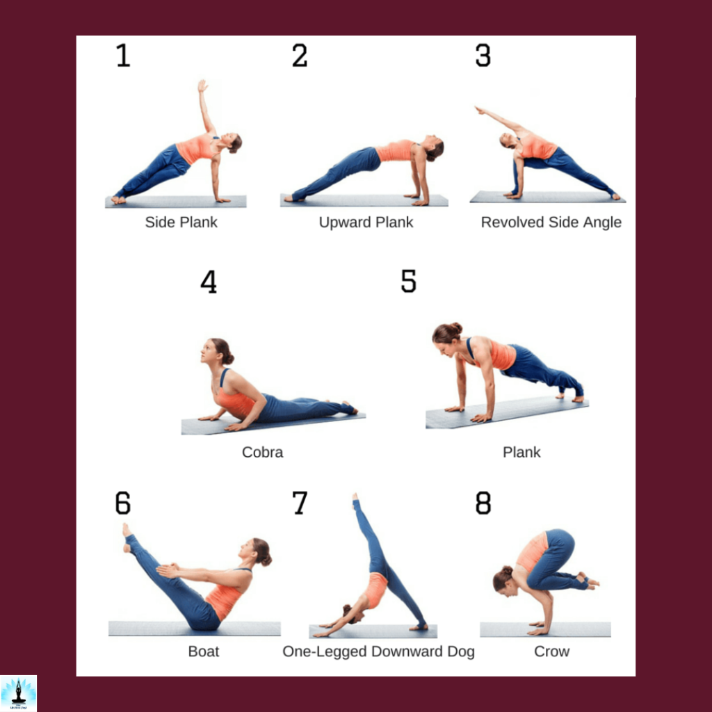 best yoga poses for core strength