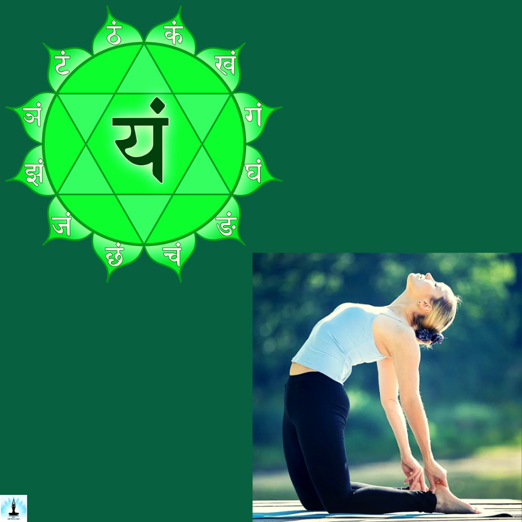 which chakra is activated by practicing ustrasana